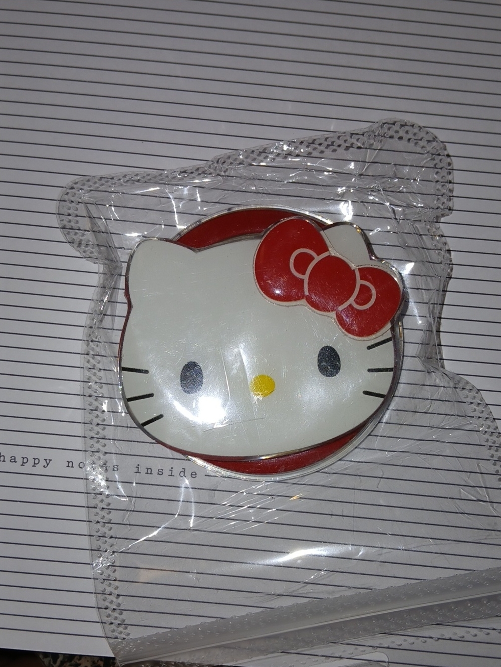 #HelloKittypopsockit Red & White Phone Grip
